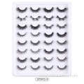 16 pairs wispy lashes natural fluffy false eyelashes